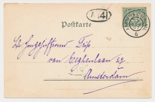Grootrondstempel traject: Arnhem - Roosendaal G 1907