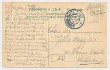 Grootrondstempel traject: Arnhem - Rotterdam A 1916