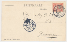 Grootrondstempel traject: Arnhem - Rotterdam C 1909