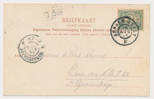Grootrondstempel traject: Arnhem - Zeist B 1904