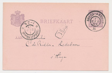 Grootrondstempel traject: Breda - Arnhem II 1899