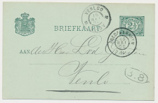 Grootrondstempel traject: Breda - Arnhem H 1900