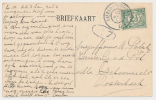 Grootrondstempel traject: Dieren - Terborg D 1913