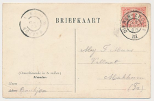 Grootrondstempel traject: Dieren - Zwolle III 1908