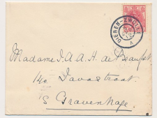 Grootrondstempel traject: Dieren - Zwolle A 1912