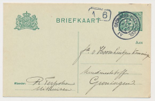 Grootrondstempel traject: Groningen - Roodeschool IV 1914