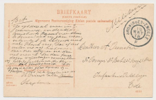 Grootrondstempel traject: Groningen - Zwolle F 1918