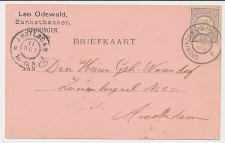 Grootrondstempel traject: Groningen - ZwolleF 1899