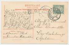 Grootrondstempel traject: Vlaardingen - Hellev.Sluis C 1907