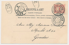 Grootrondstempel Leeuwarden - Station 1904
