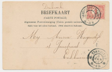 Grootrondstempel Sandpoort - Station 1902