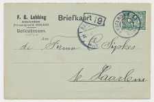 Grootrondstempel Amsterdam 11 1909