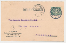 Grootrondstempel Amsterdam 12 1912