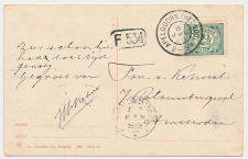 Grootrondstempel Apeldoorn ( Het Loo ) 1908