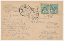 Grootrondstempel Dordrecht 1906 - Nachtuurkarakters 2-6V