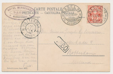 Grootrondstempel Rotterdam 1906 - Nachtuurkarakters 12-2V