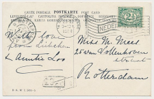 Grootrondstempel Rotterdam 1906 - Nachtuurkarakters 12-2V