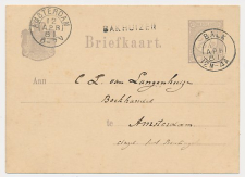 Naamstempel Bakhuizen - Balk - Amsterdam 1881