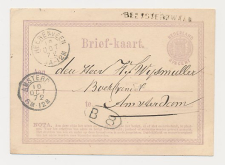 Naamstempel Beetsterzwaag - Heerenveen - Amsterdam 1872