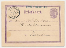 Mon Genie - Naamstempel Brouwershaven - Zierikzee 1874