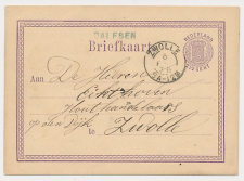 Naamstempel Dalfsen - Zwolle 1876