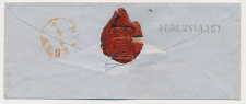 Naamstempel Dedemsvaart - Zwolle - Nijmegen - Deest 1856