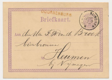 Naamstempel Doornenburg - Nijmegen - Heumen 1877