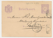 Naamstempel Eck en Wiel - Arnhem 1878