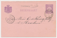 Naamstempel Etten - Zevenbergen - Haarlem 1881