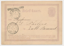 Naamstempel Goudswaard - Takjestempel Oud-Beijerland 1871