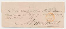Naamstempel Gulpen - Maastricht 1867