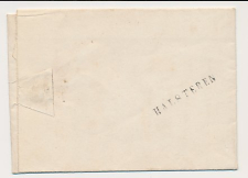 Naamstempel Halsteren - Bergen op Zoom 1855