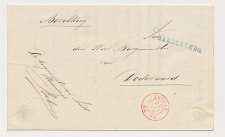 Heemse - Naamstempel Hardenberg - Wageningen - Dodewaard 1869