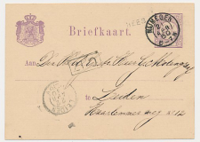 Naamstempel Hees - Nijmegen - Leiden 1880