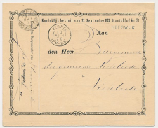 Naamstempel Heeswijk - Veghel - Nistelrode 1879