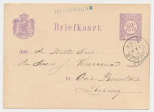 Naamstempel Heinenoord - Rotterdam - Oud Beijerland 1879