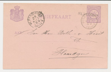 Naamstempel Herkingen - Dirksland - Vlaardingen 1889