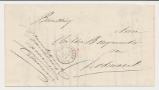 Naamstempel Herveld - Wageningen - Dodewaard 1872