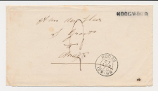 Naamstempel Hoogwoud - Hoorn - Andijk 1870