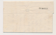 Naamstempel Huissen - Arnhem 1856