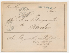 Naamstempel IJsselsteijn - Utrecht - Woerden 1876