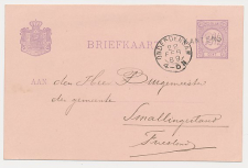 Naamstempel Kantens - Onderdendam - Smallingerland 1889