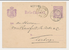 Naamstempel Keppel - Doesborgh - Terborgh 1879