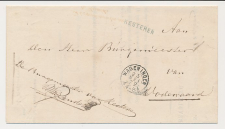 Naamstempel Kesteren - Wageningen - Dodewaard 1872