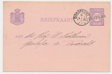 Naamstempel Kinderdijk - Dordrecht 1884