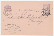 Naamstempel Kralingsche V: - Rotterdam - Vlaardingen 1889