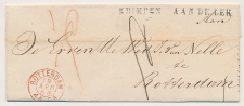 Naamstempel Krimpen Aan De Lek - Rotterdam 1868