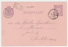 Naamstempel Leens - Onderdendam - Rotterdam 1882