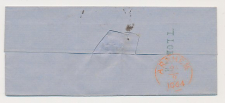Naamstempel T Lobith - Zevenaar - Arnhem 1864