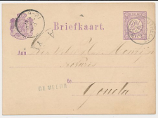Naamstempel De Meern - Utrecht - Gouda 1879